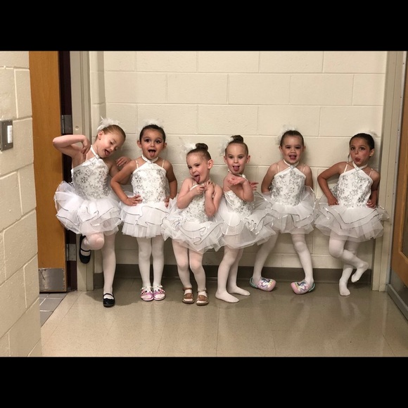 GIRLS WHITE SNOWFLAKE TUTUS, S(or sold separately) - Picture 3 of 8